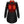 ActionHeat black quilted parka with Washington Commanders logo and glowing red heating elements