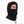 ActionTech black fleece balaclava with adjustable drawstring hood