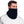 ActionTech navy blue fleece neck gaiter on a man