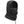 Black fleece balaclava with adjustable drawstring