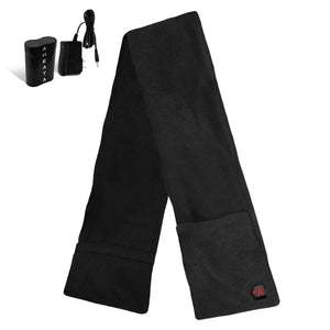 Aheata black heated scarf with battery pack and charger