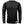 Aheata black long sleeve thermal shirt with logo on chest and sleeve