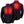 Aheata heated jacket showing front and back views with glowing orange heating elements