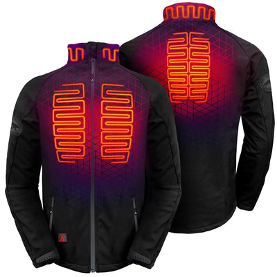 Aheata 7V Men's Softshell Battery Heated Jacket