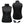 Aheata black quilted heated vest with battery pack and charger