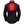 Back view of Aheata heated jacket with visible orange heating elements on collar and spine