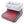 Aheata grey heated foot warmer with white fleece lining and dimension labels