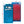 Aheata 12 by 24 inch blue electric heating pad with digital controller and visible internal heating wires