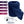 Aheata navy blue electric heated blanket with digital controller and feature list