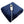 Aheata navy blue electric heated blanket with digital controller
