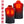 Gerbing heated vest showing four heating zones and battery features