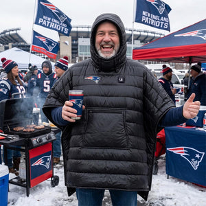 ActionHeat New England Patriots Battery Heated Poncho
