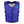 Blue Alphacool cooling vest with front zipper and side adjustment straps