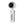 White Atlanta Falcons handheld portable fan with digital battery display