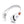 White wearable neck fan with Cincinnati Bengals logo