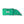 Green AlphaCool cooling towel with grey trim
