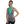 Woman wearing a turquoise AlphaCool cooling neck scarf