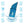 AlphaCool blue cooling towel with eight feature icons surrounding it