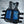 Alphacool black mesh cooling vest with blue ice packs and adjustable side straps