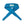 Blue AlphaCool cooling headband with a rectangular logo patch