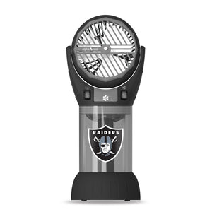 AlphaCool portable misting fan with Las Vegas Raiders logo