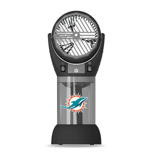 AlphaCool portable misting fan with Miami Dolphins logo