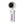 White handheld portable fan with digital display and Vikings logo