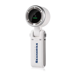 AlphaCool Seattle Seahawks handheld portable fan with digital display