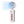 White handheld portable fan with Tampa Bay Buccaneers logo and digital display