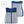 Blue cooling vest with three removable silver PCM inserts