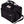 Black AO Coolers soft sided cooler bag with shoulder strap and top handles