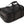 AO Coolers black rectangular soft sided cooler bag with top carry handles and side handle