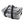 AO Coolers silver soft sided cooler bag with black straps and zipper closures