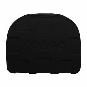Black AO Coolers AO and GO storage case with embossed logo