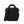 Black AO Coolers soft sided cooler bag with top handles and shoulder strap