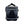 Grey and black insulated soft cooler bag with top handle and front zipper pocket