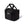 Black AO and GO soft cooler bag with top handle and branded straps