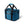 Blue AO Coolers soft sided cooler bag with black carry straps