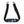 Black adjustable shoulder strap with blue and white tie dye pattern shoulder pad and plastic swivel clips