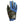 Arctic Reaction blue and black heated glove with power button and logo strap