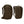 Two Thule olive green backpacks shown from side and front angles