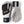 Hestra three finger ski gloves in black and grey