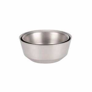 Snow Peak titanium double wall bowl