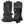 Thermrup black heated gloves with battery pack and adjustable wrist strap