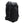 Kulkea black and grey backpack showing the back panel and shoulder straps