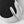Hestra black and grey leather three finger ski glove