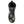 Top view of a black Baffin winter boot with lace up closure and rubber shell