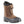 Baffin brown leather winter boot with black rubber base and lace up closure