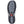 Baffin boot rubber outsole with grey traction lugs and red accents