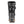 Rear view of black and orange Baffin winter boot with drawstring collar and strap closure